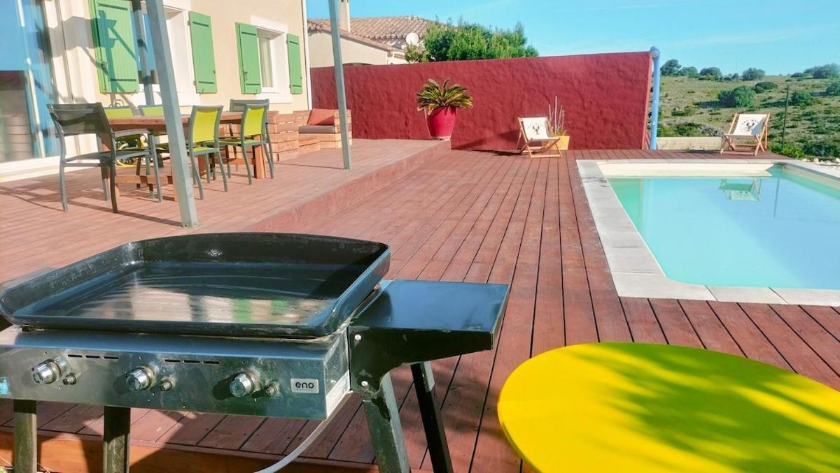 Maison Avec Vue Sur La Mer Et Avec Piscine A Fitou المظهر الخارجي الصورة