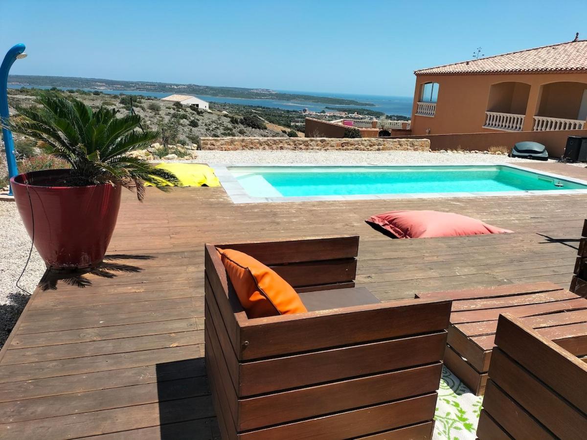 Maison Avec Vue Sur La Mer Et Avec Piscine A Fitou المظهر الخارجي الصورة